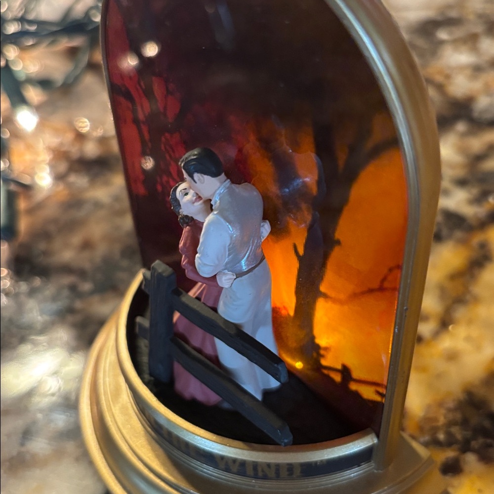 Hallmark Ornament Farewell Scene Gone With The Wind 2001 Tested - Picture 3 of 6